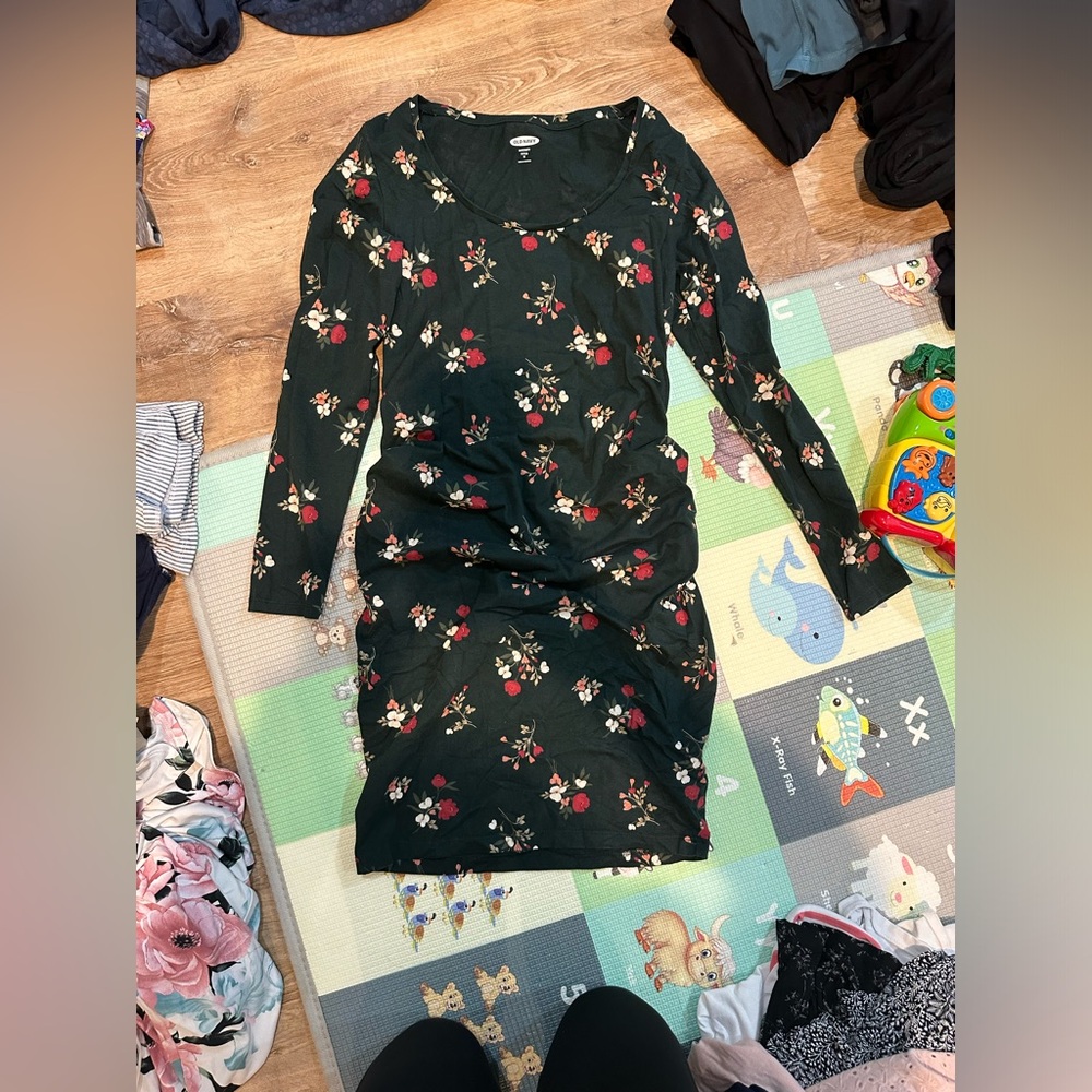 Floral Maternity Dress